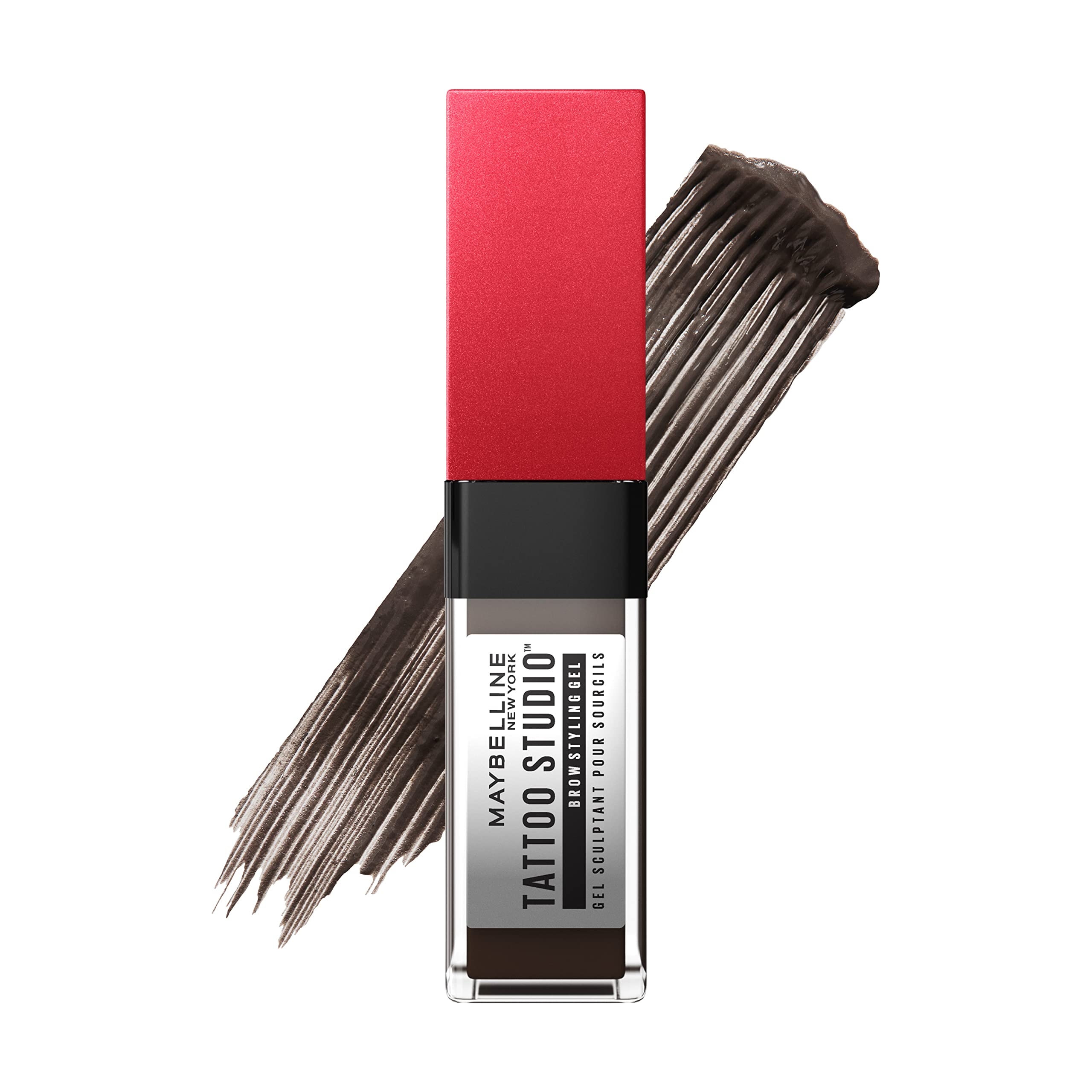 Maybelline Tattoo Studio Brow Styling Gel aplicación suave para cejas definidas y duración de todo el día