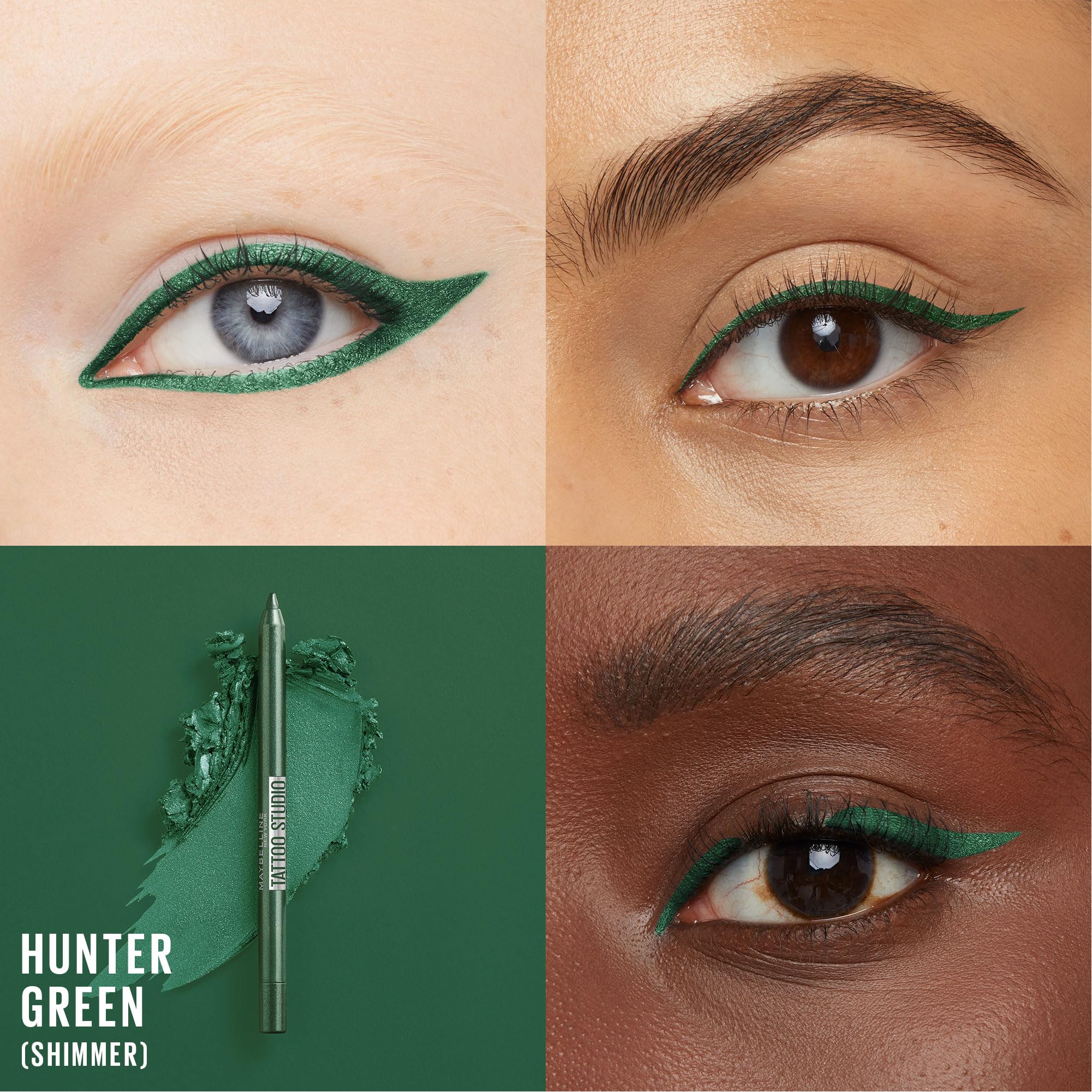 Maybelline Tattoo Studio: delineado preciso para looks de día a noche.