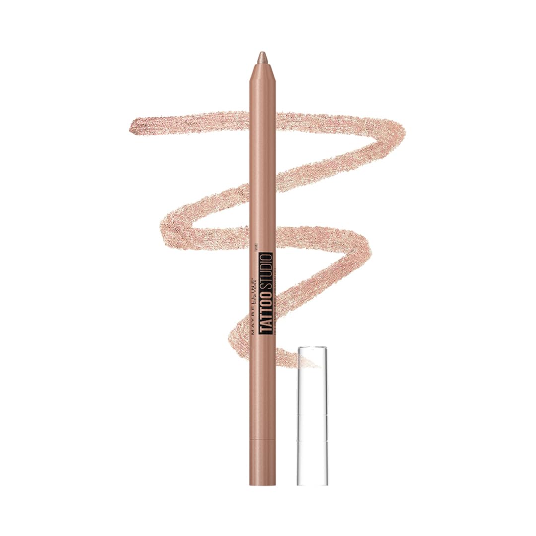 Delineador MAYBELLINE Tattoo Studio en cuarzo rosa, afilable, para delineado duradero