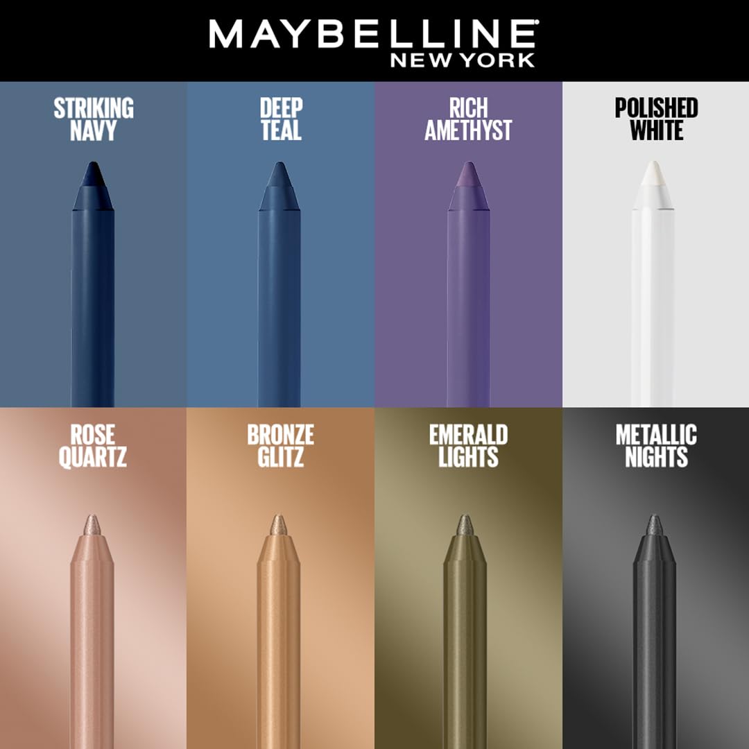 Delineador MAYBELLINE Tattoo Studio resistente a manchas para looks duraderos