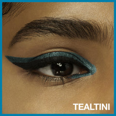 MAYBELLINE Tattoo Studio Teal Tini, pigmento intenso en un solo trazo.