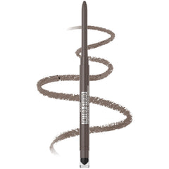 Maybelline Tattoo Studio lápiz gel Automatico: deslizamiento suave y control preciso para un delineado impecable.