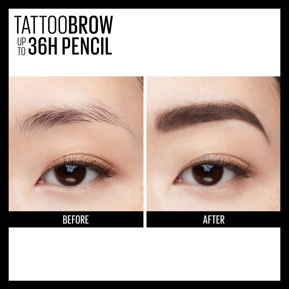 Maybelline TattooStudio aplicación fácil y rápida para trazos uniformes.