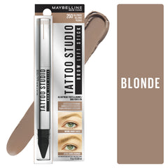 Maybelline Brow Lift Stick con cepillo elevador para peinar cejas.