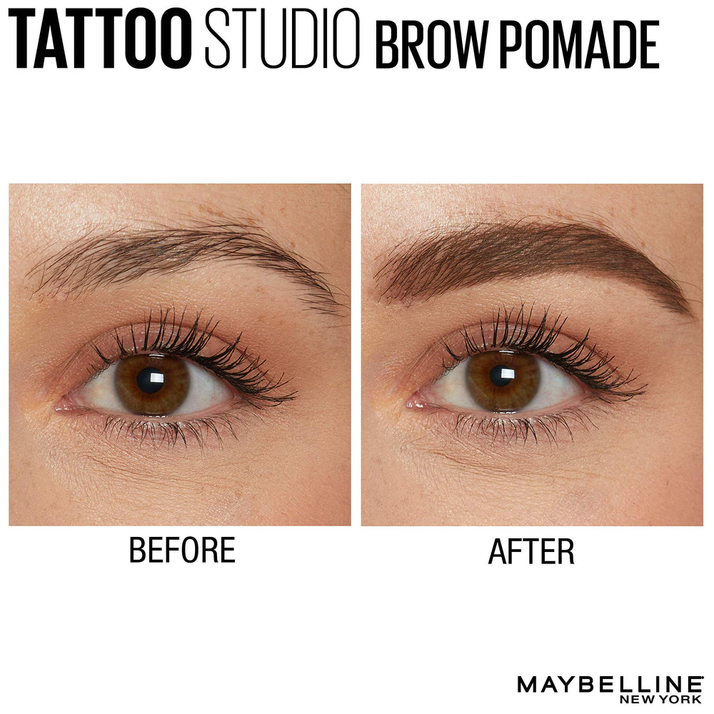 MAYBELLINE TattooStudio Cejas: densidad natural para look suave