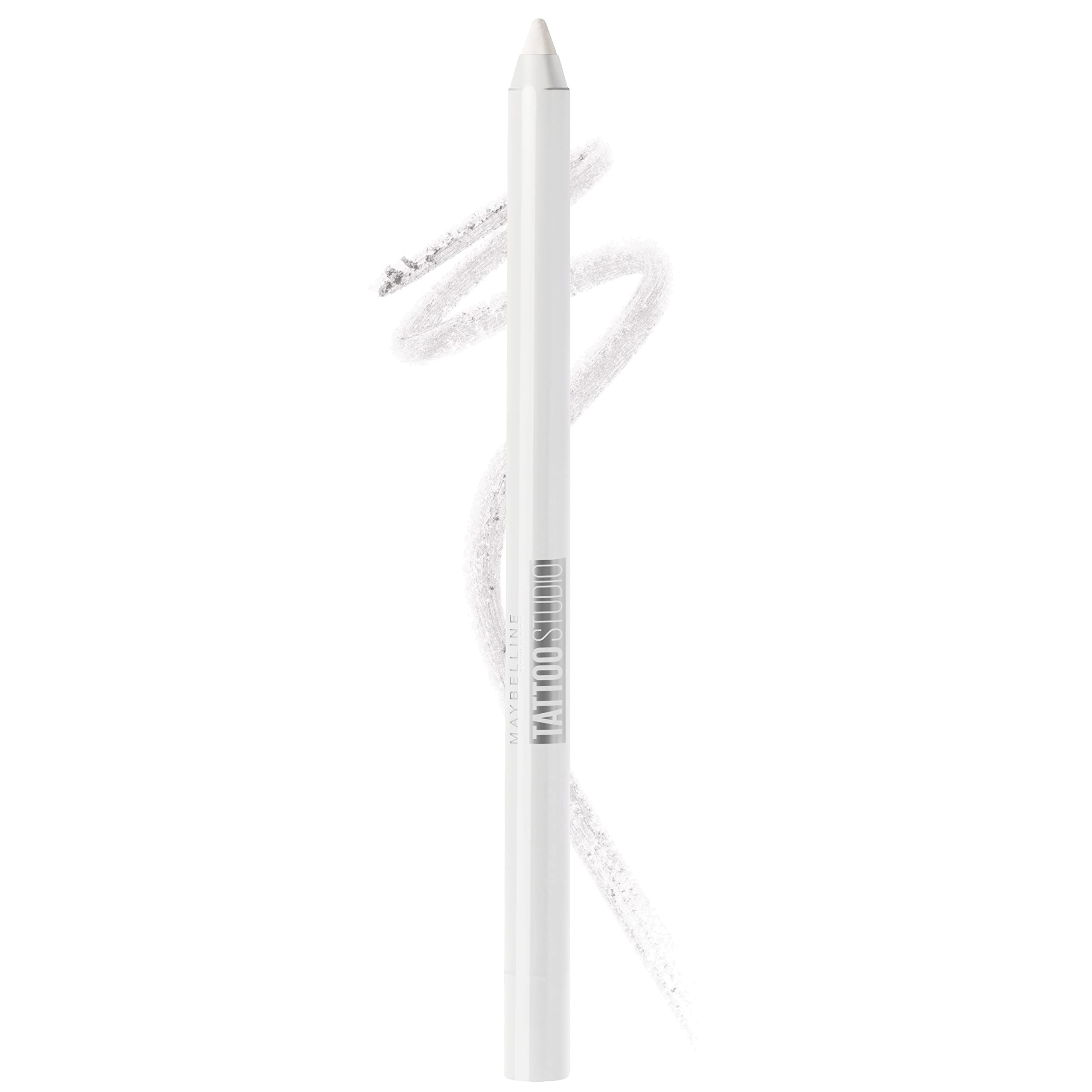 Maybelline TattooStudio delineador lapiz, aplicación suave para trazos definidos y cómodos.