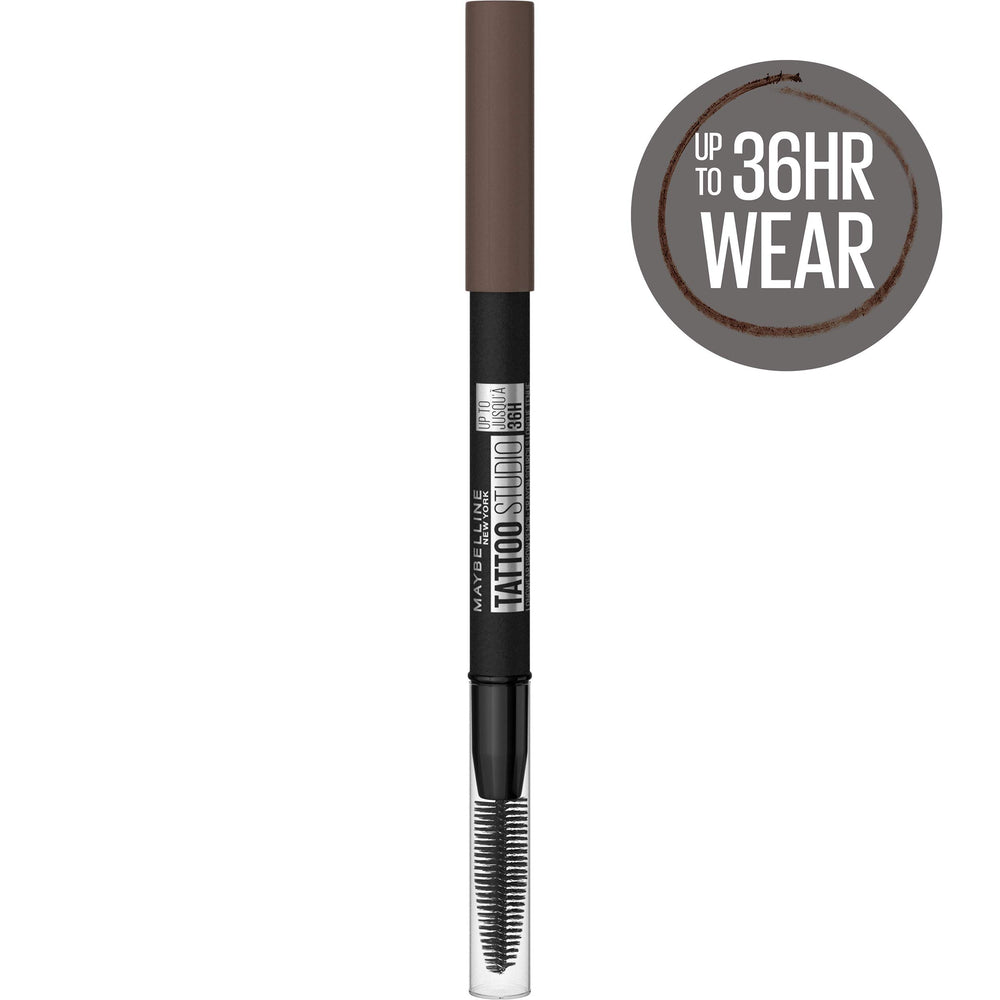 Maybelline TattooStudio Efecto natural en cejas definidas.