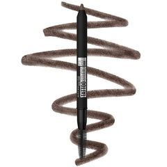 Maybelline TattooStudio Lápiz cejas pigmento intenso para definición duradera.