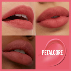 MAYBELLINE Teddy Tinte en muestra de color rosado suave con acabado mate