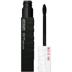 Maybelline Thrill Seeker packaging showing brand and matte finish for long-lasting color.