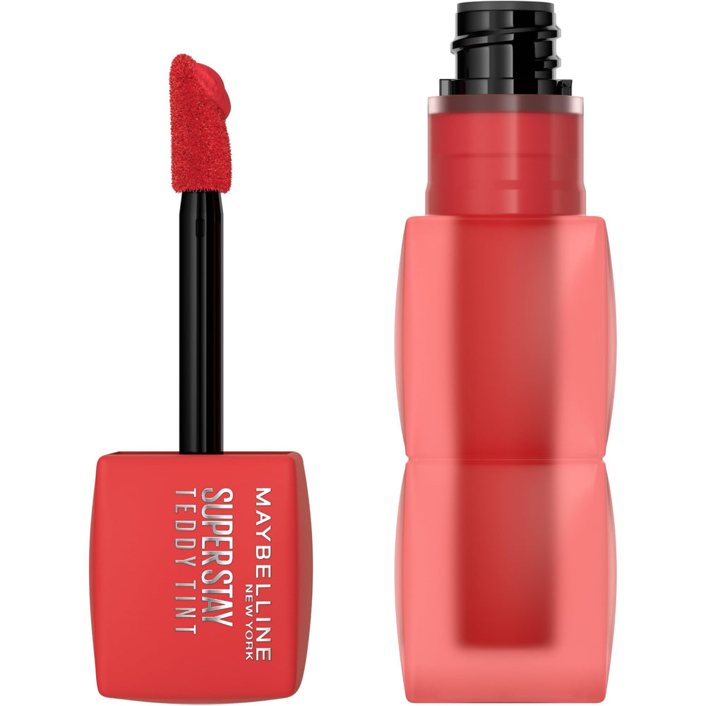 Maybelline Teddy Tint: aplicación suave para color duradero en labios.