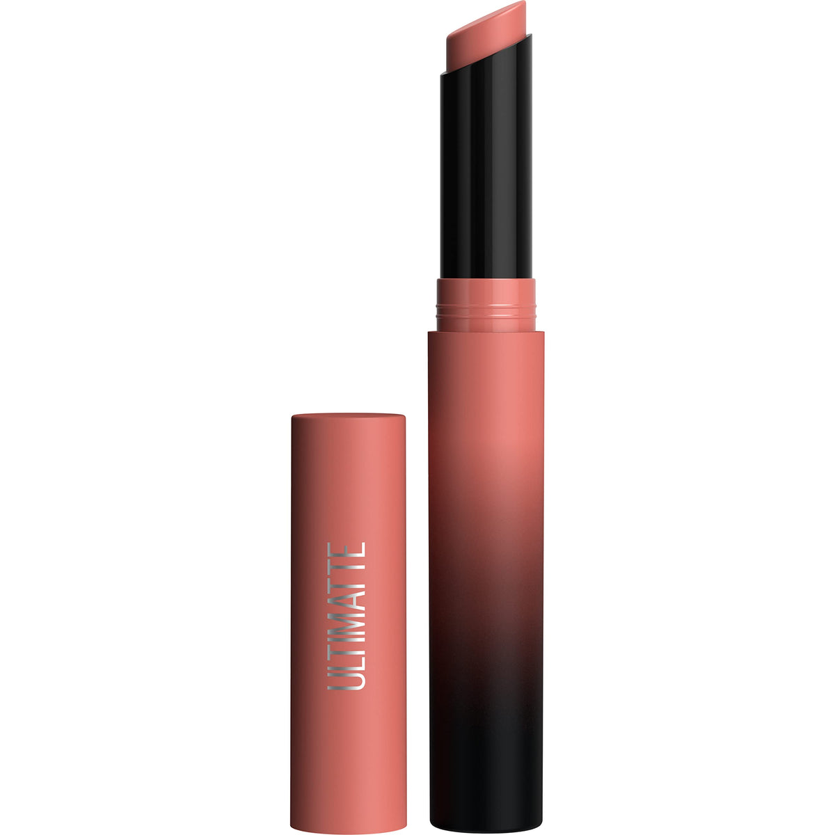 Maybelline Ultimatte labio en tono Piedra, acabado mate suave ideal para uso diario.