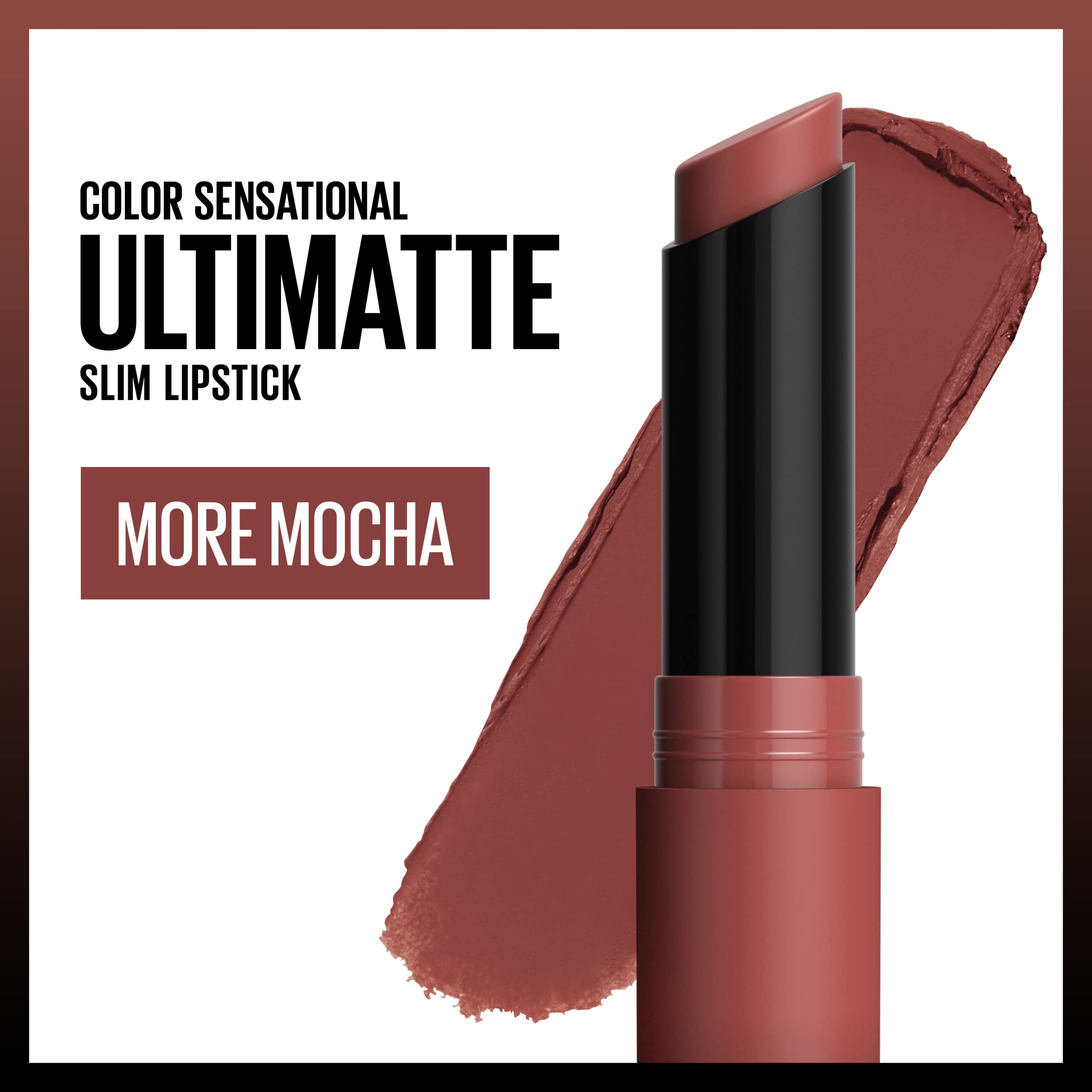 Maybelline Ultimatte labial tono cedro para color cálido y uniforme
