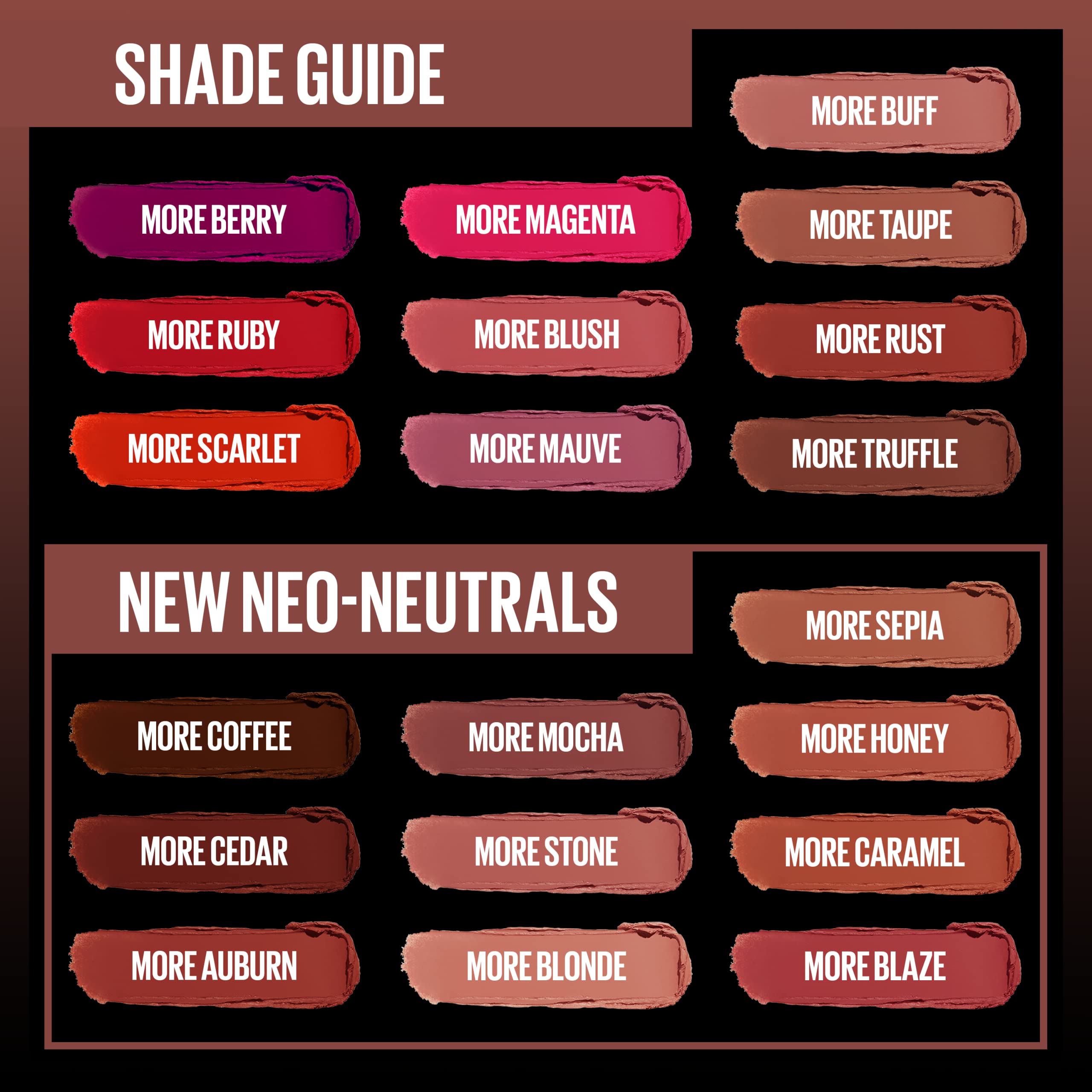 Maybelline Ultimatte labial tono moca para uso diario suave y pigmento alto