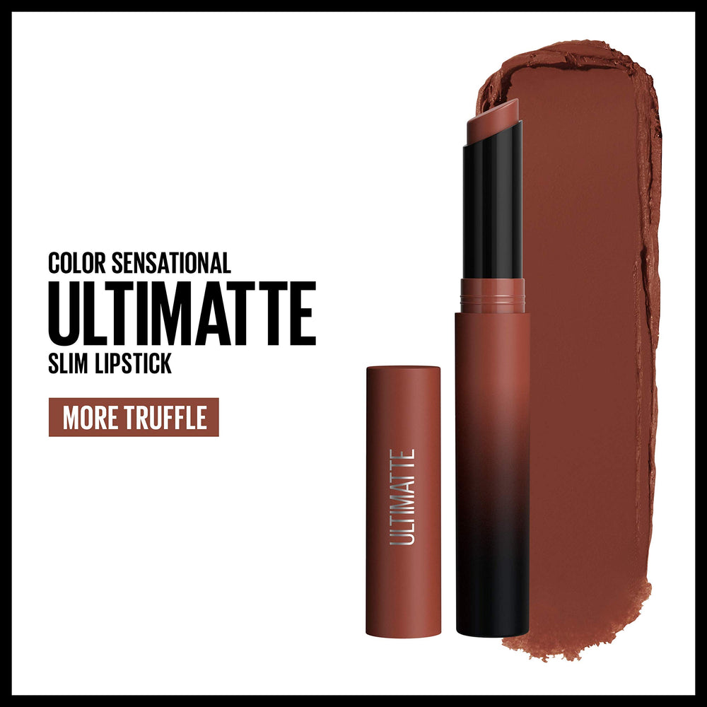 Maybelline Ultimatte pigmentos intensos ofrecen color duradero en cada pasada.