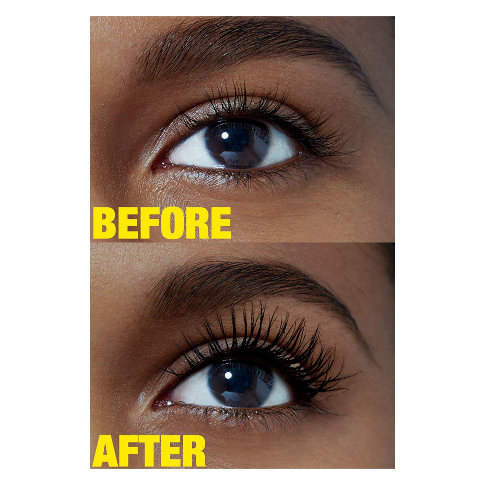 MAYBELLINE Volum' Express Colossal Big Shot, prueba ocular confiable.