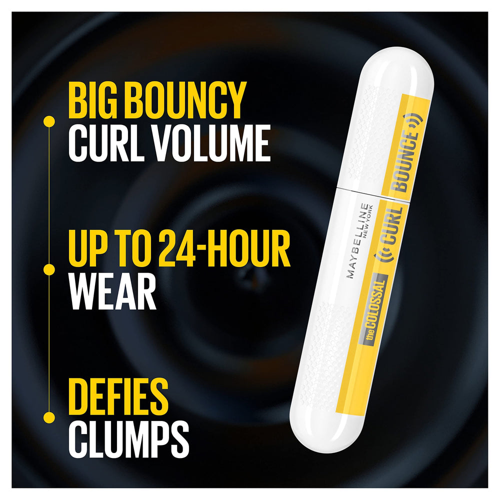 Maybelline Volum Express Colossal Cepillo Curl Rebote - Definición precisa y pestañas separadas.