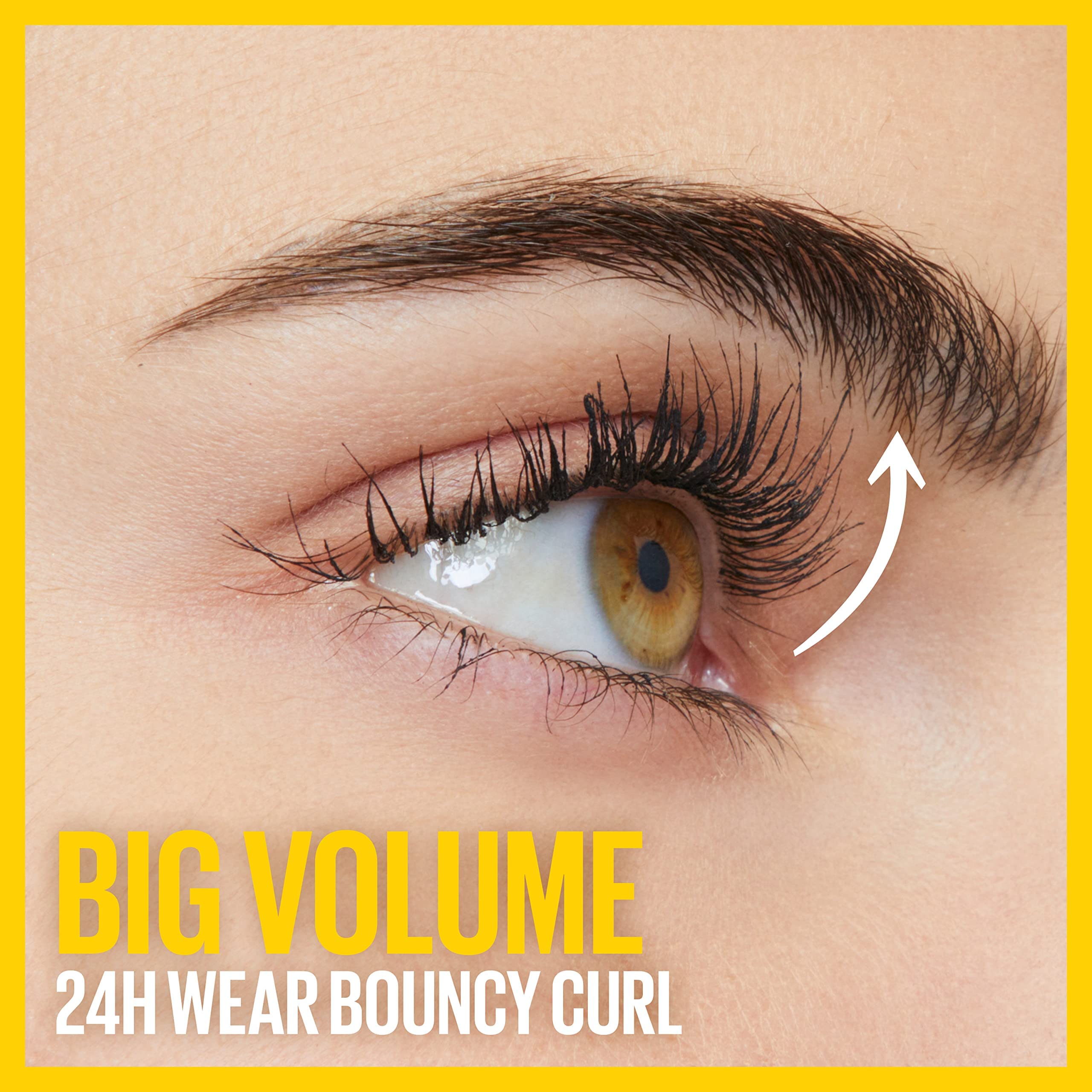 Maybelline Volum Express Colossal Resistente a Mancha - Fórmula lavable y duradera.
