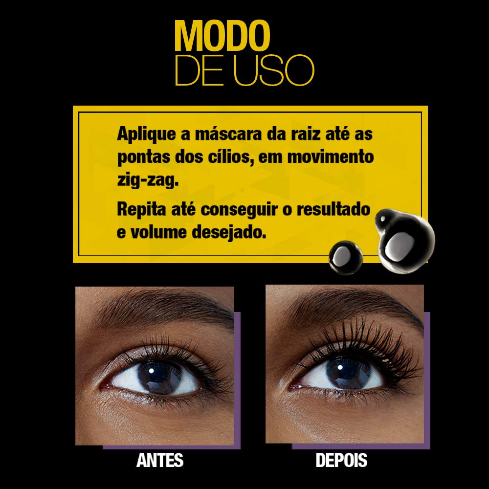 Maybelline Colossal Waterproof, ideal para uso diario con lentes de contacto.