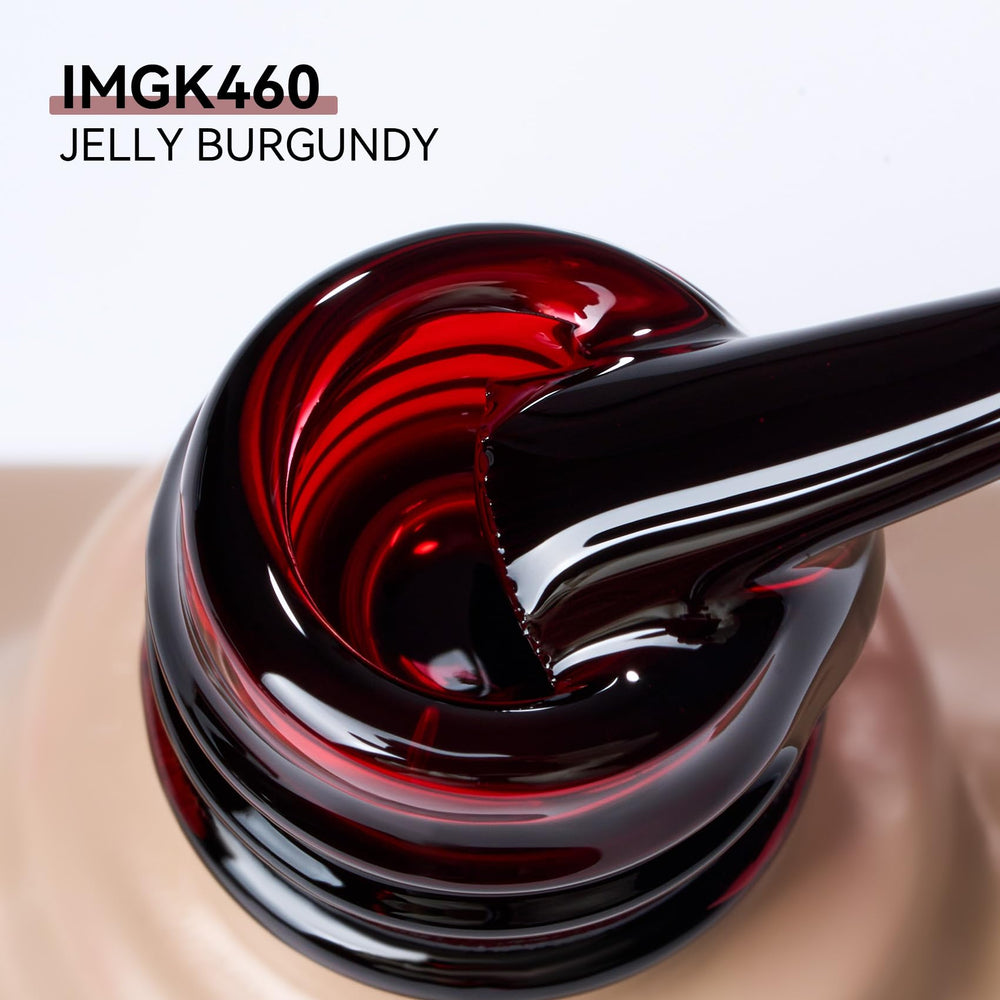 MAYCHAO aplicación suave de gel jelly burdeos para color uniforme