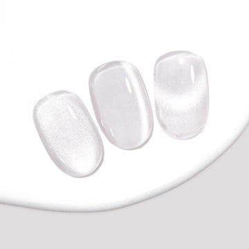 MAYCHAO ojo-de-gato esmalte gel con base y top para manicura duradera.
