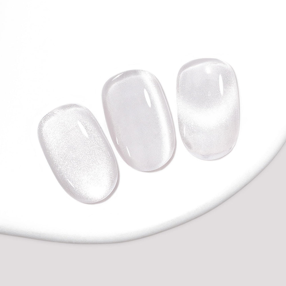 MAYCHAO ojo-de-gato esmalte gel con base y top para manicura duradera.
