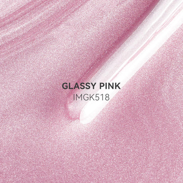 MAYCHAO esmalte gel Cat Eye rosa con efecto holográfico para uñas