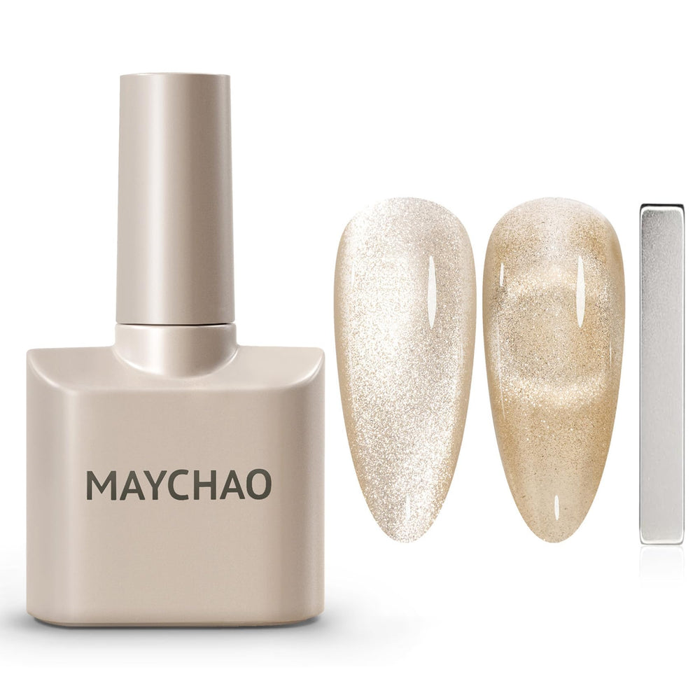 MAYCHAO ojo-gato 15ml: retiro fácil con acetona en casa