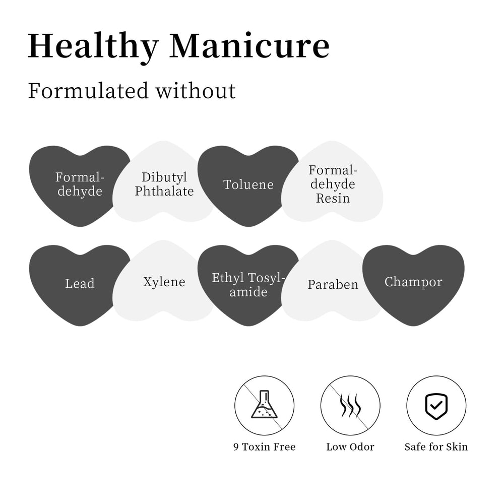 MAYCHAO fórmula sin toxinas, olor suave para uñas sensibles.