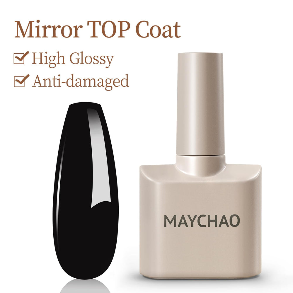MAYCHAO set base y top gel 15 ml para manicura en casa.