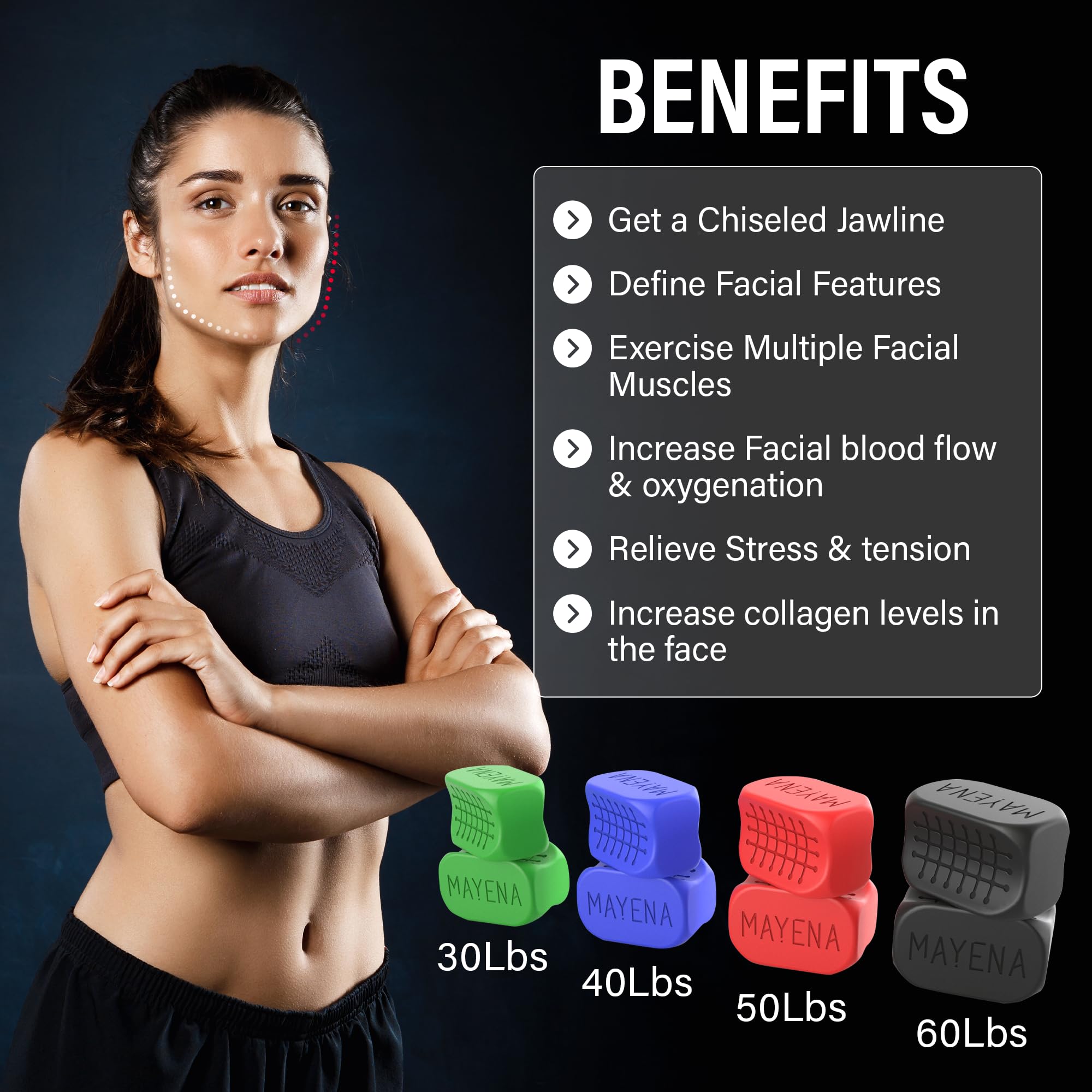 Conjunto compacto para entrenar en casa o viaje.