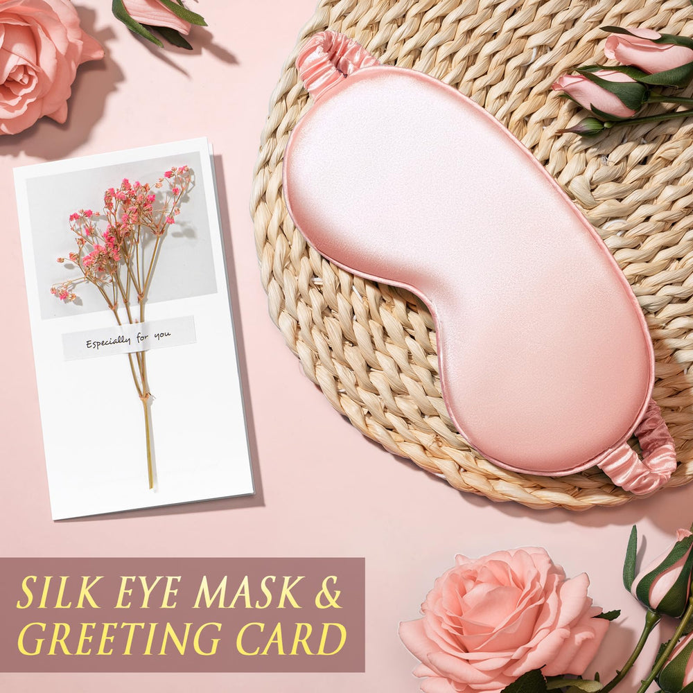 MAYICIVO mascara-seda-ojos: descanso cómodo para ojos cansados
