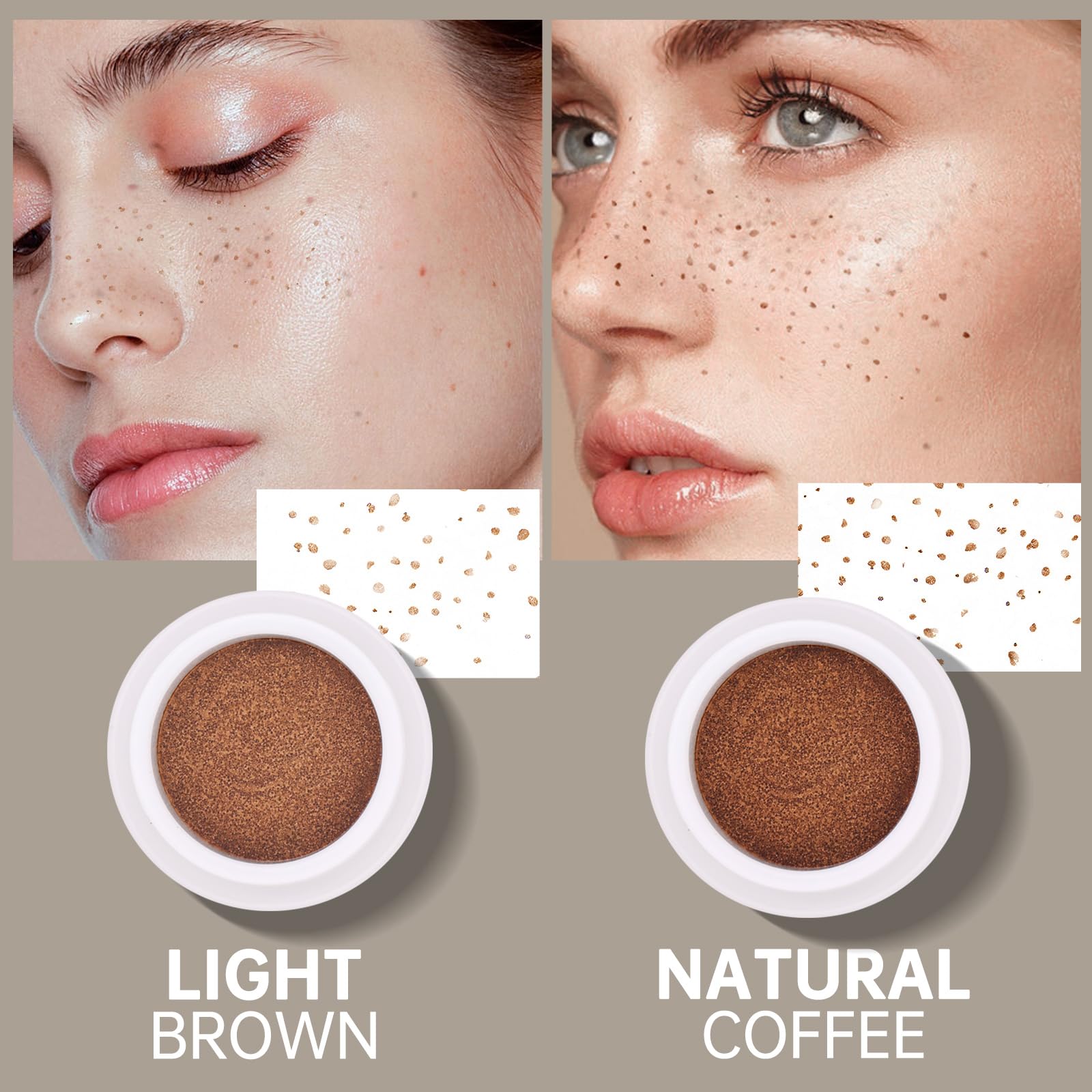 MAYKOO Freckle Cushion - fijación en 6 segundos para maquillaje rápido
