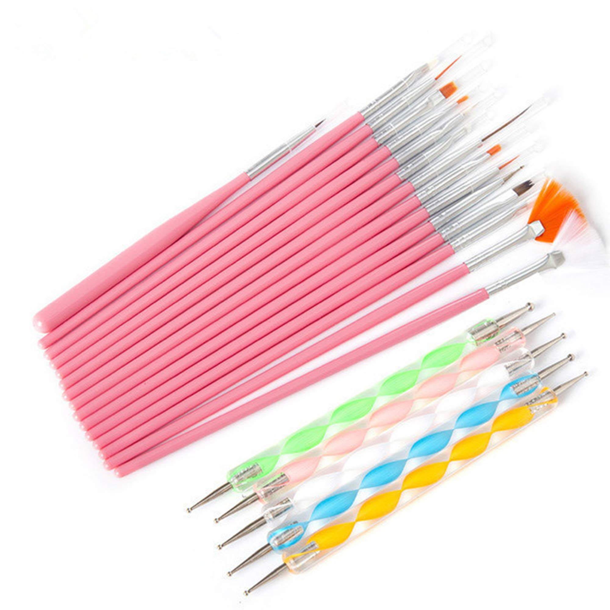 Paleta de uñas Mcduyant para mezclar colores y probar combinaciones.