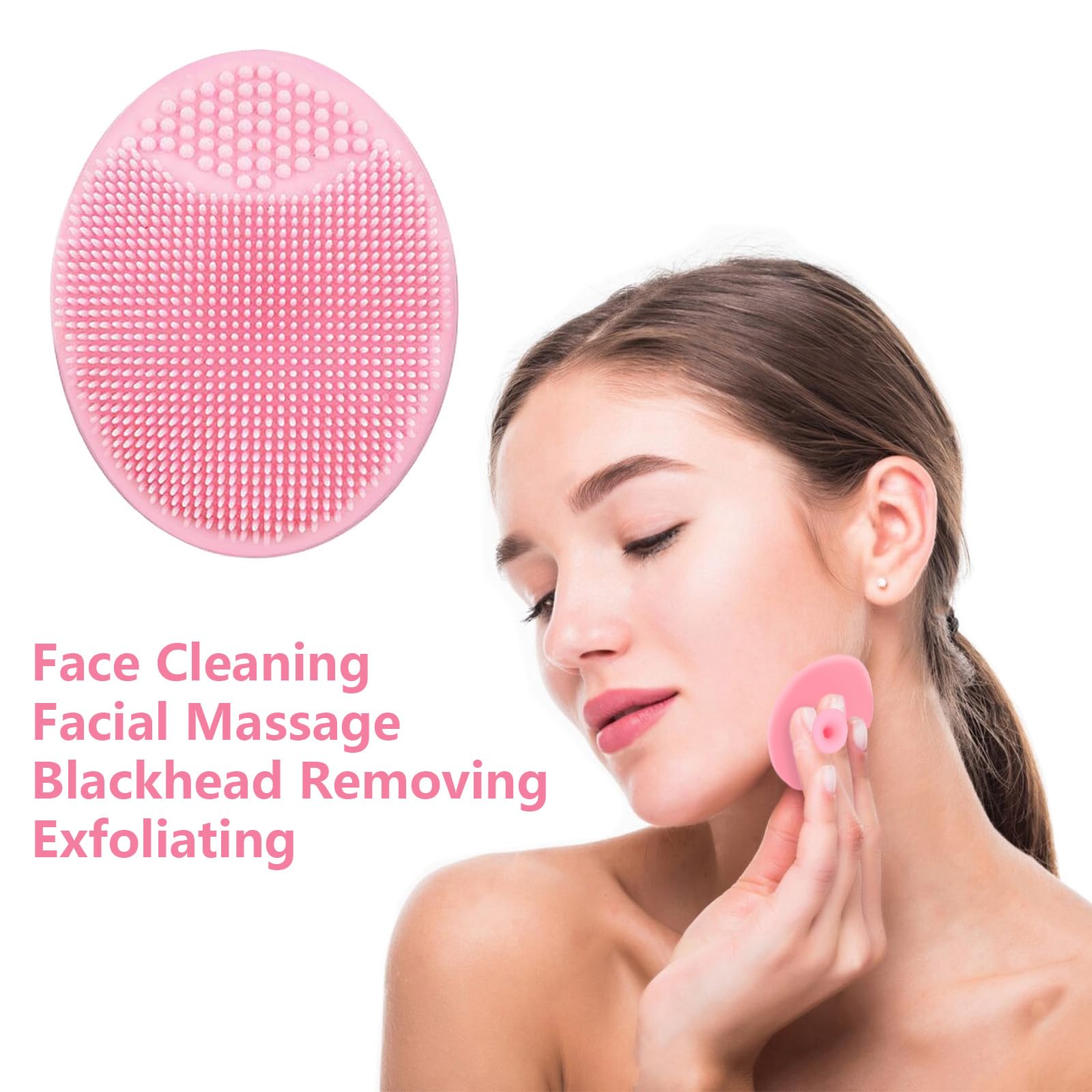 MCIGICM masaje facial de silicona, mejora la circulación y la sensación suave