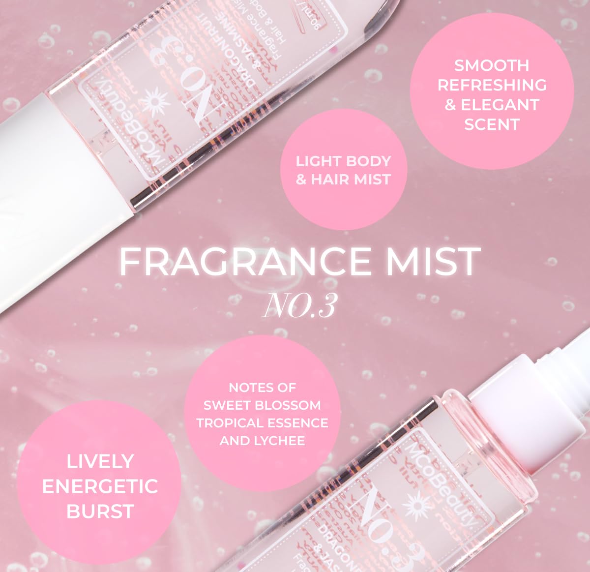 Bruma Fragante No.3 de MCoBeauty, regalo ideal para mujer