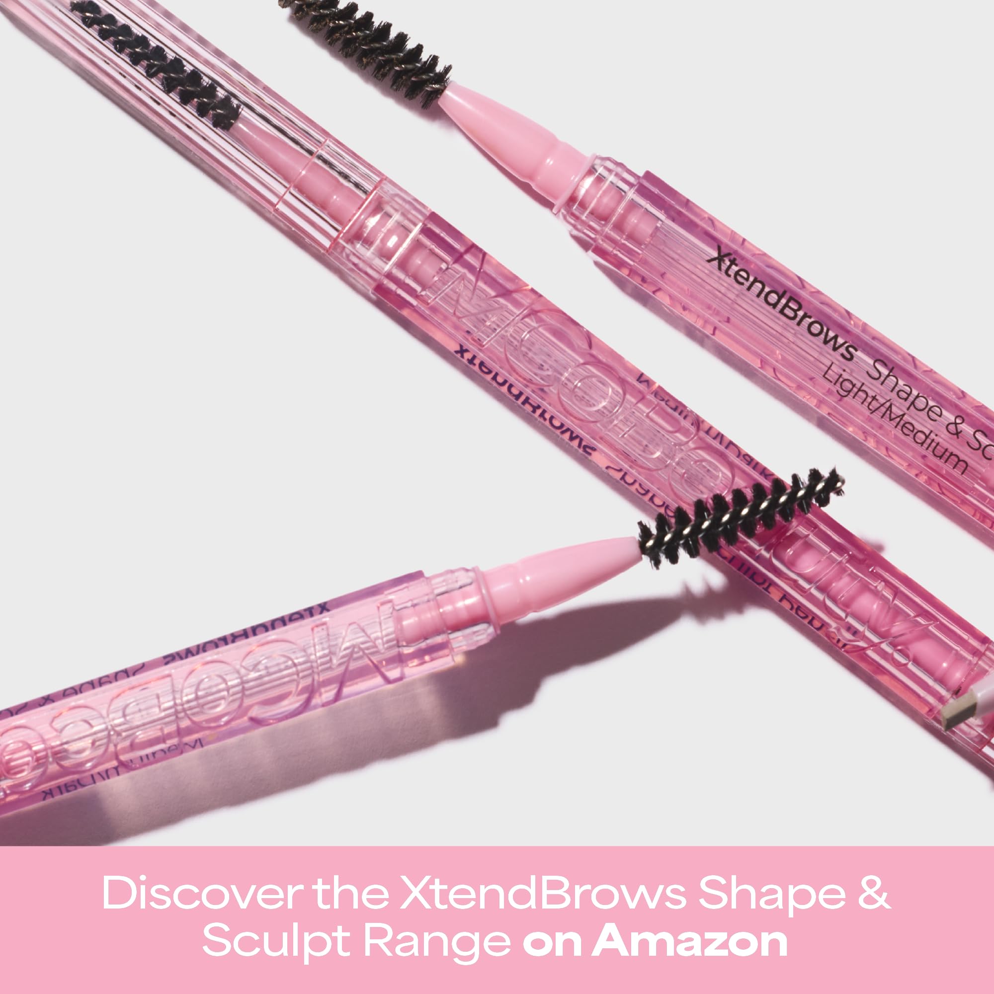 MCoBeauty XtendBrows twist-up design requires no sharpener.