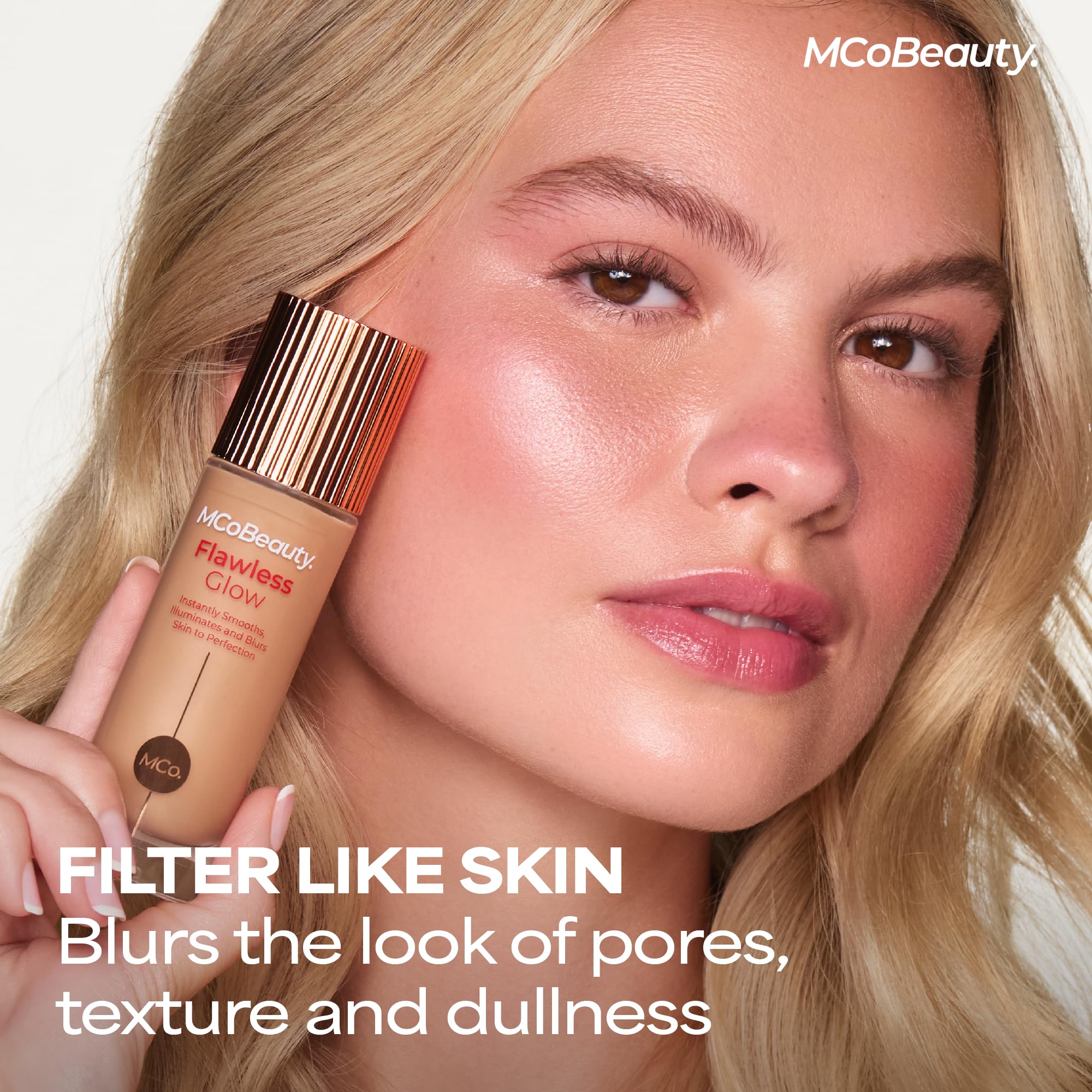 MCoBeauty Flawless Glow: muestra en piel aporta brillo suave