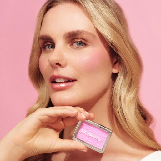 MCoBeauty Glow Up pH Rubor, detalle de empaque práctico y compacto.