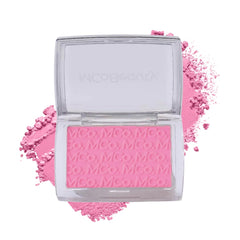 MCoBeauty Glow Up pH Rubor en Polvo, empaque elegante para bolso.