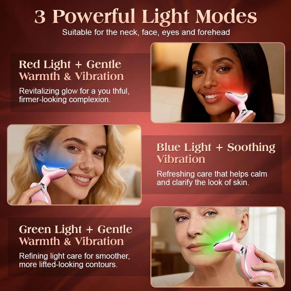 Mdewirt Terapia de luz roja para rejuvenecer la piel con suavidad.