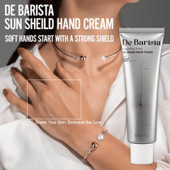 MD'S PICK Barista Sun Shield, textura ligera, se absorbe rápido