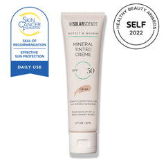 MDSolarSciences crema tintada mineral SPF 30: textura suave al aplicar