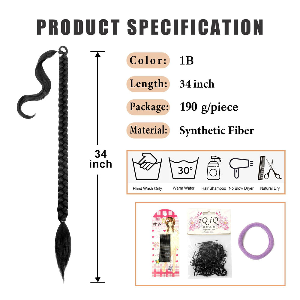Extensiones pony para mujeres negras de Mebeli, textura natural