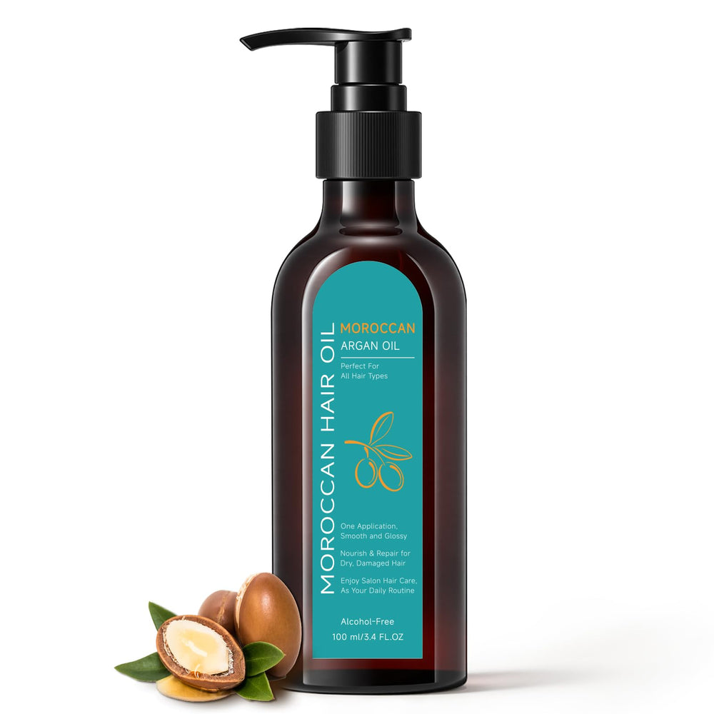 meborll botella de aceite de argán: nutre y aporta brillo suave al cabello.