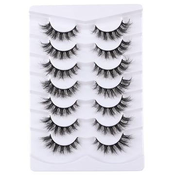 Pestañas postizas Mebver Cat Eye, aspecto definido y natural para cualquier ocasión.