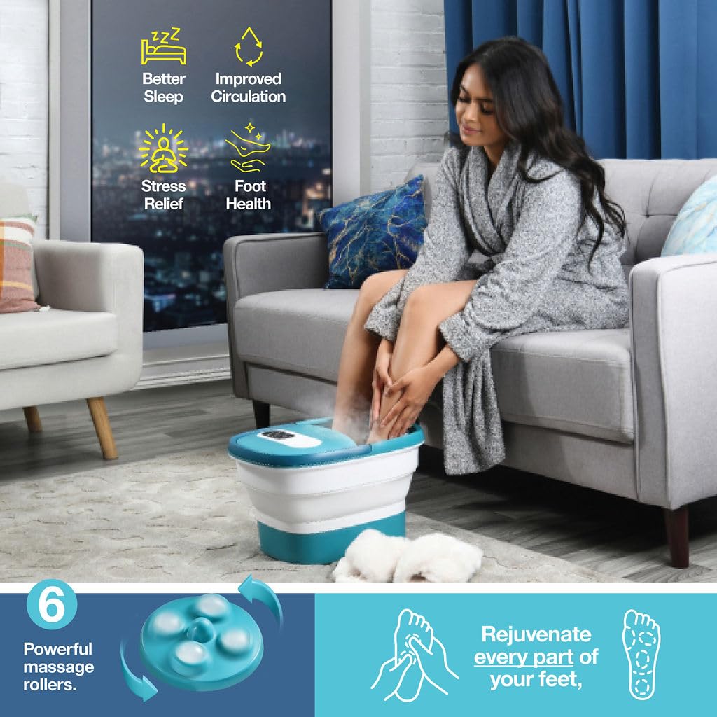 Medical king Foot Spa calefacción ajustable para mantener temperatura estable durante el baño