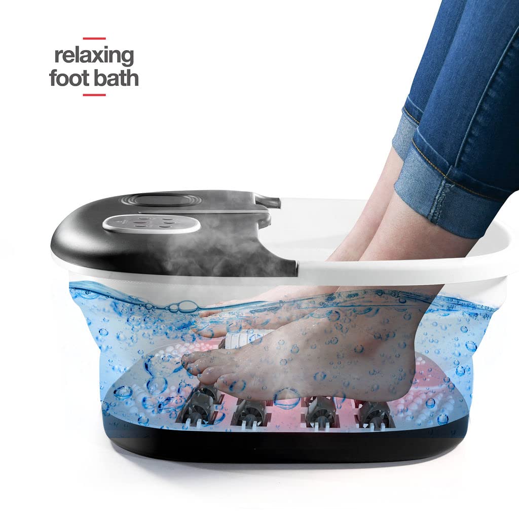 Medical King Foot Spa con burbujas brinda masaje suave para pies