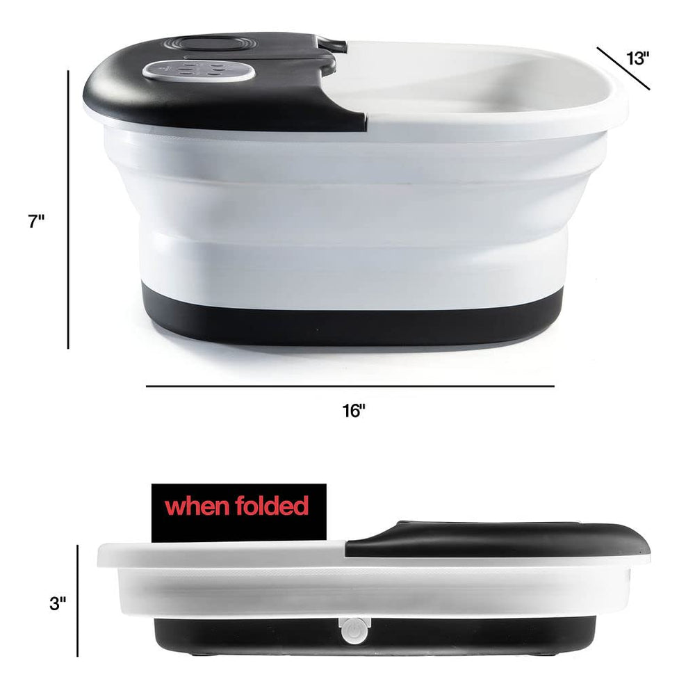 Medical King Foot Spa con masaje desmontable mejora la comodidad