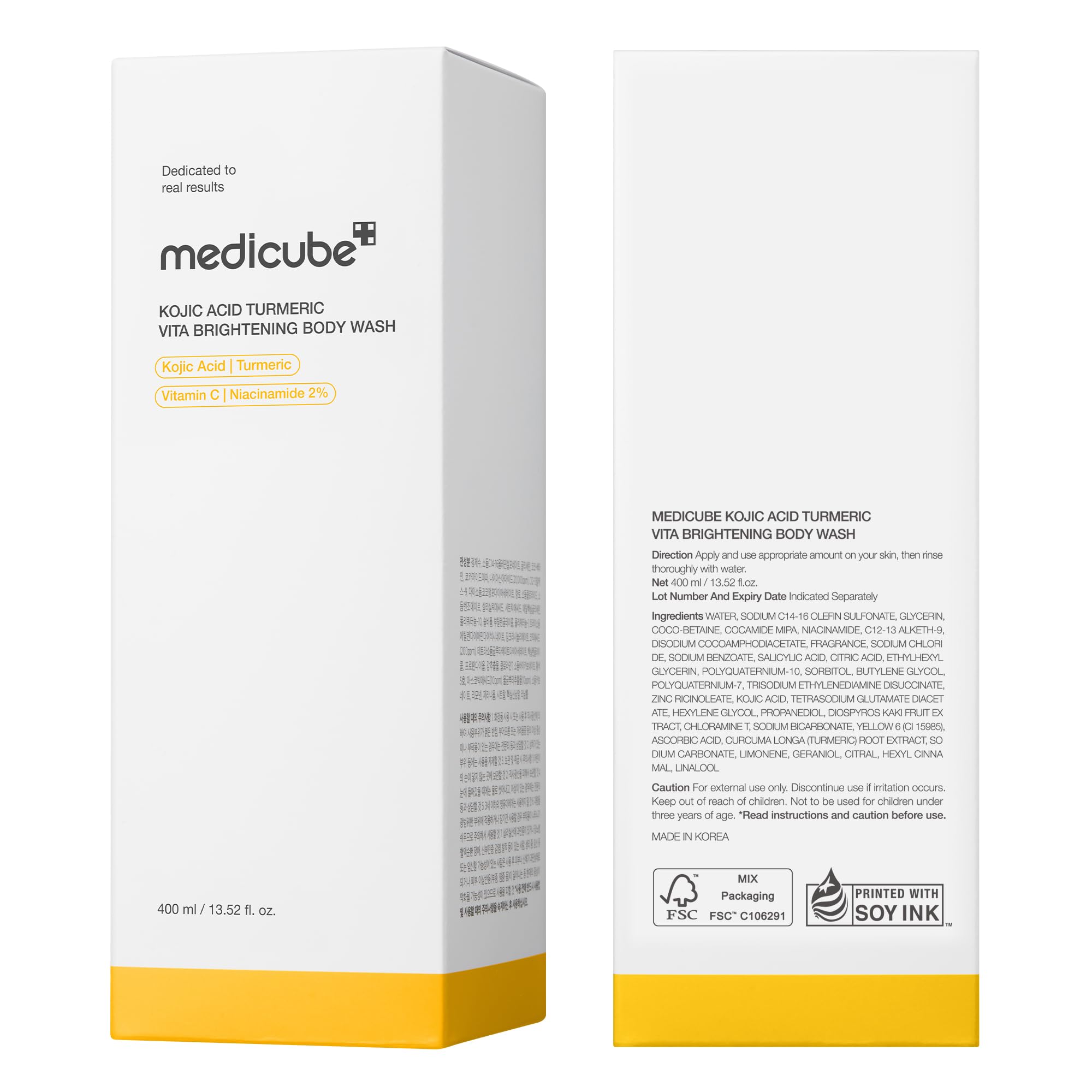 Medicube rutina de ducha: opción rápida para empezar un cuidado corporal suave.